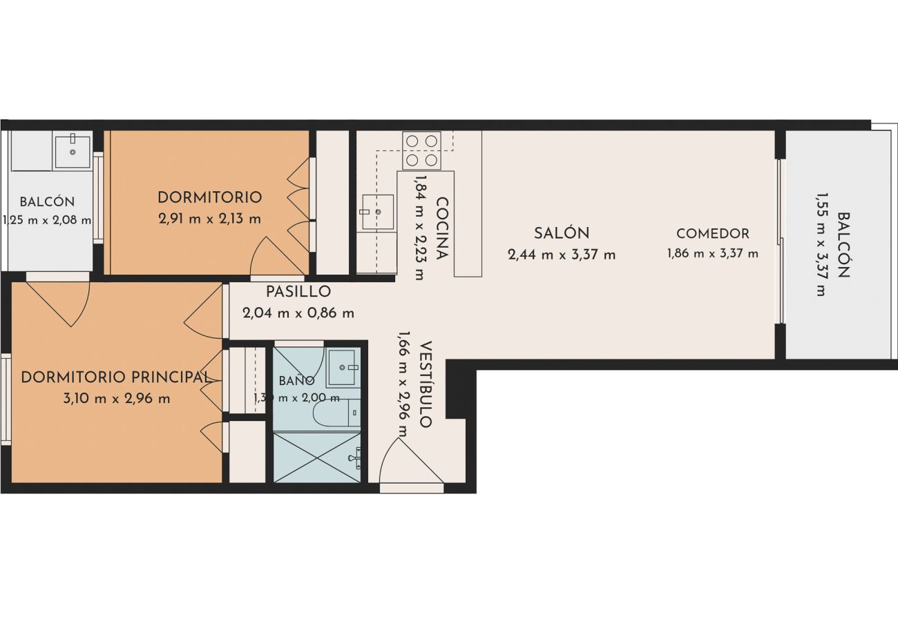 Apartamento en Empuriabrava - Gran Reserva Luna 5 17 Empuriabrava - Immo Barneda