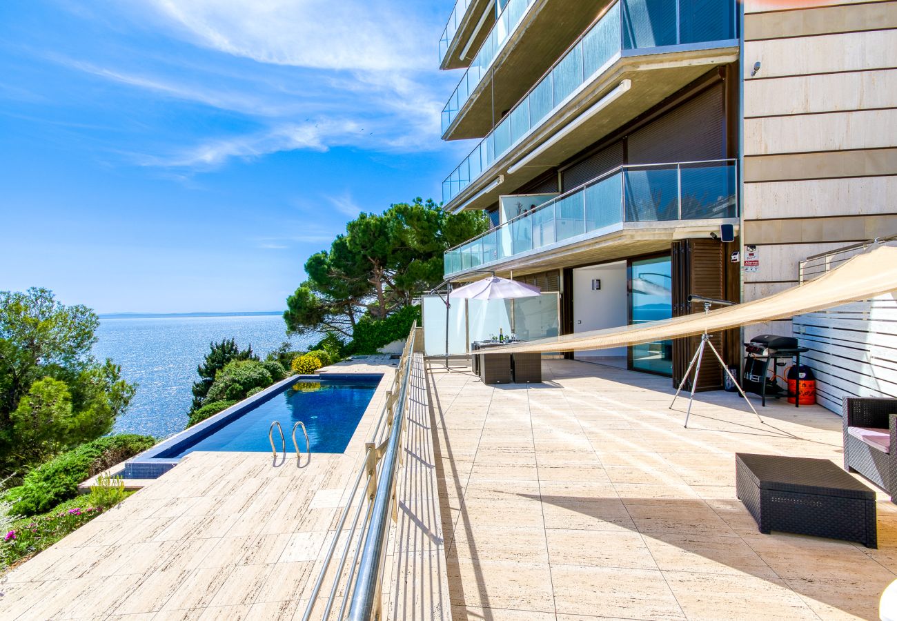 Ferienwohnung in Rosas / Roses - Vista Bella - Exclusive luxury apartment in Canyelles Petites, Roses -Immo Barneda
