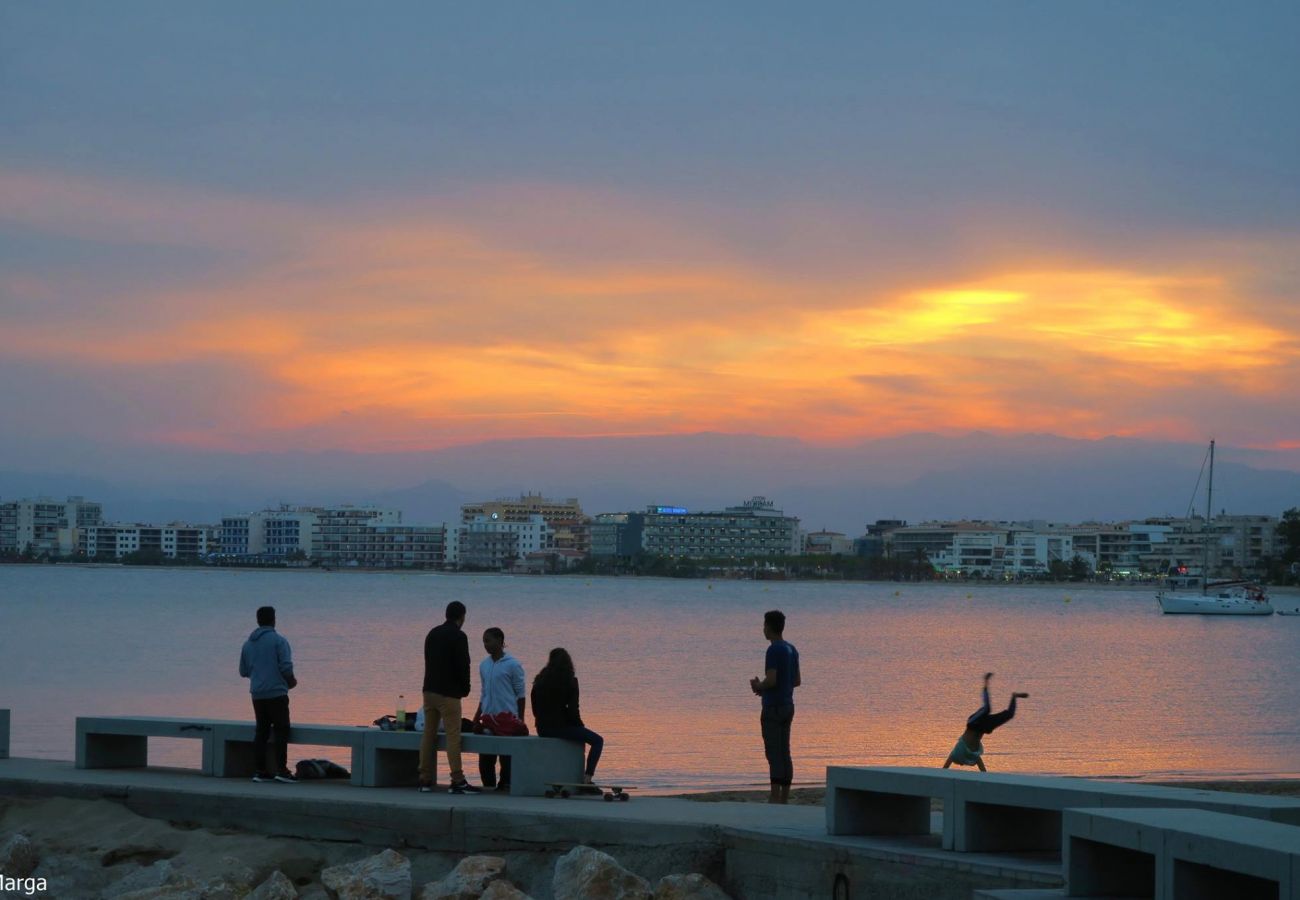 Apartment in Rosas / Roses - Apartment in 1st line of beach in Roses for rent-PC GARBI