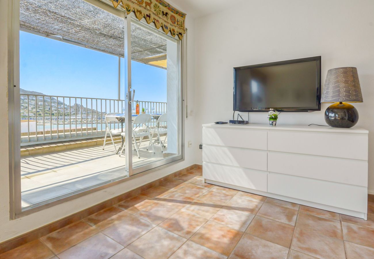 Appartement à Rosas / Roses - Estrella de Mar Atico 1 linea Roses - Immo Barneda